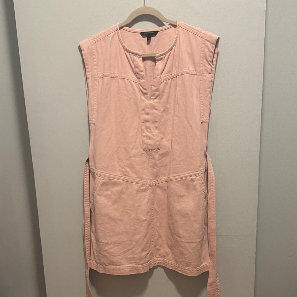 Banana Republic Light Pink Sleeveless Mini Dress